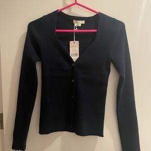 Boden Ribbed Sweetheart Cardigan | New with tag | size 4